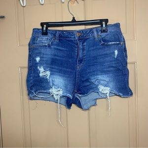 Vanilla Star Denim Mid-rise Shorts